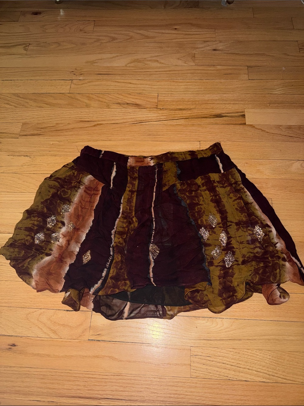 Zara Women’s Multi-Color Mini Skirt